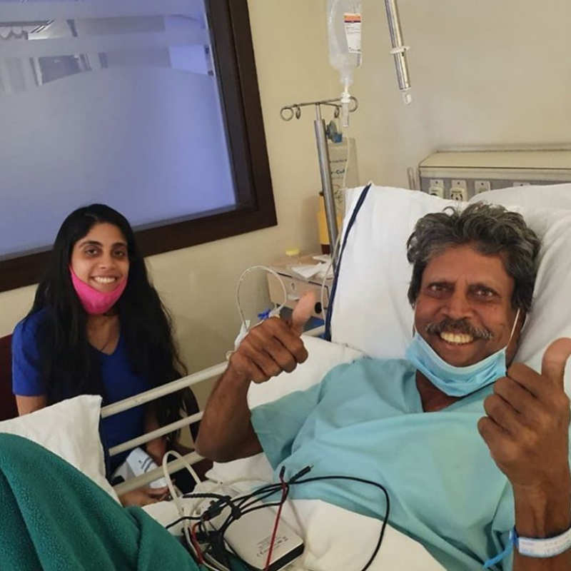 Kapil Dev discharged from hospital after heart surgery; Chetan Sharma shares pictures