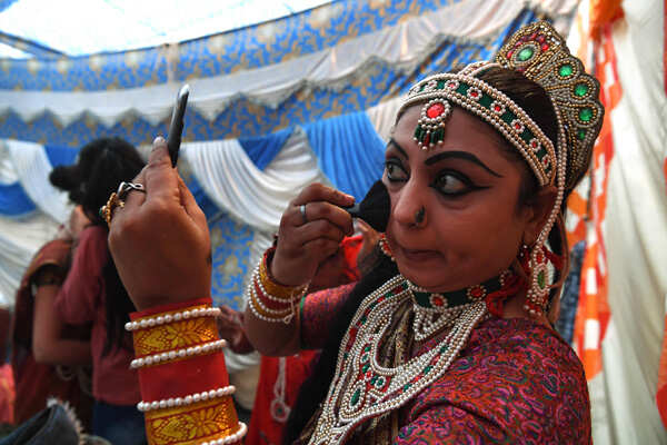 Nation celebrates Dussehra on a subdued note