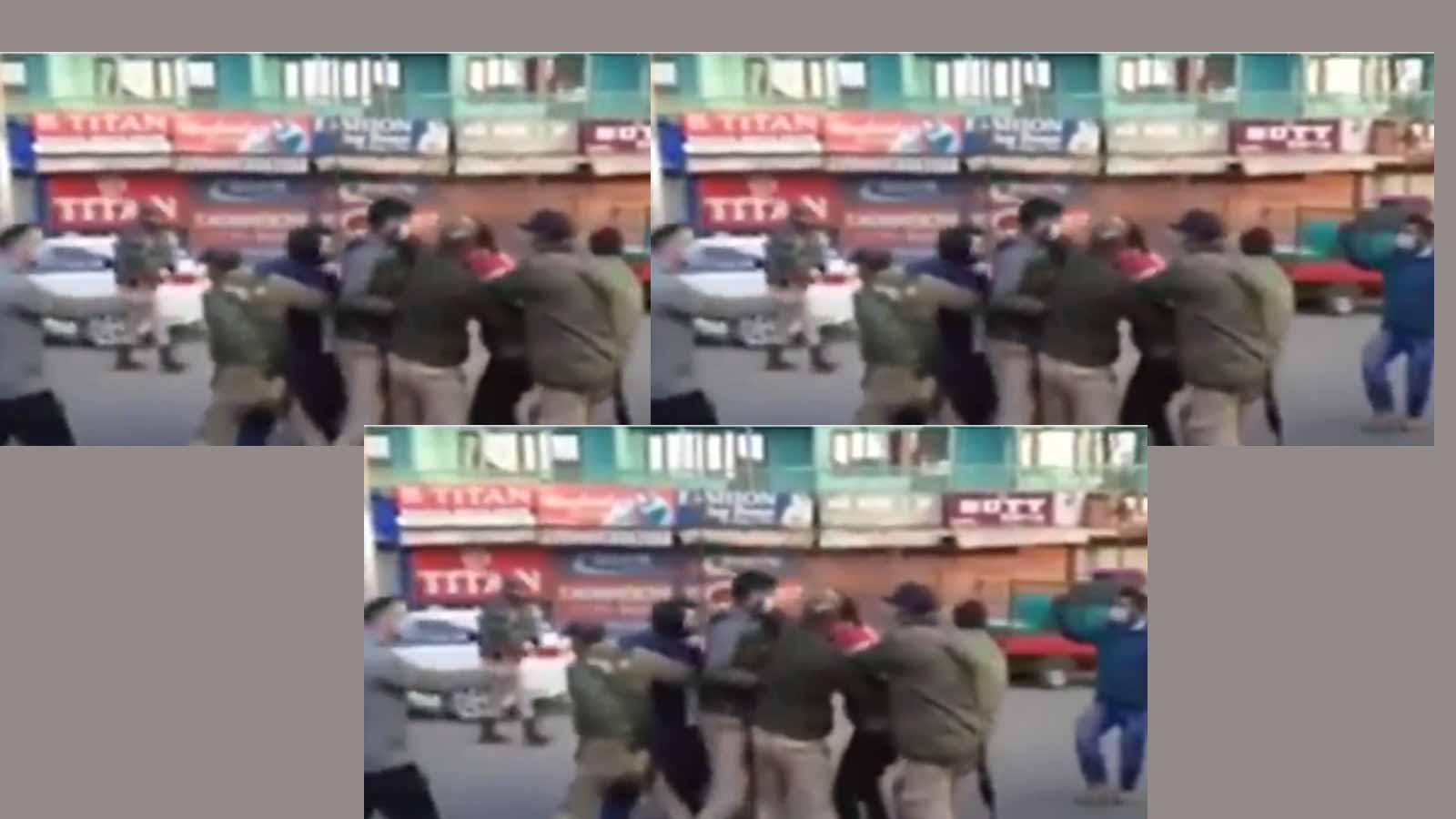 BJP workers trying to hoist national flag at Srinagar's Lal Chowk detained by cops