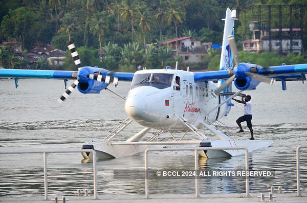 India's first seaplane headed to Gujarat makes night halt in Goa