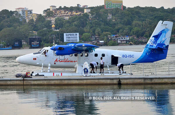Seaplane headed to Gujarat makes night halt in Goa