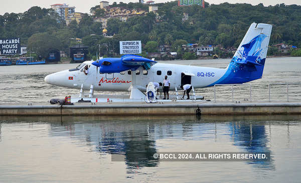 India's first seaplane headed to Gujarat makes night halt in Goa