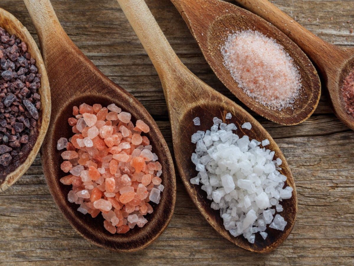 Different Colours Of Himalayan Mineral Salt