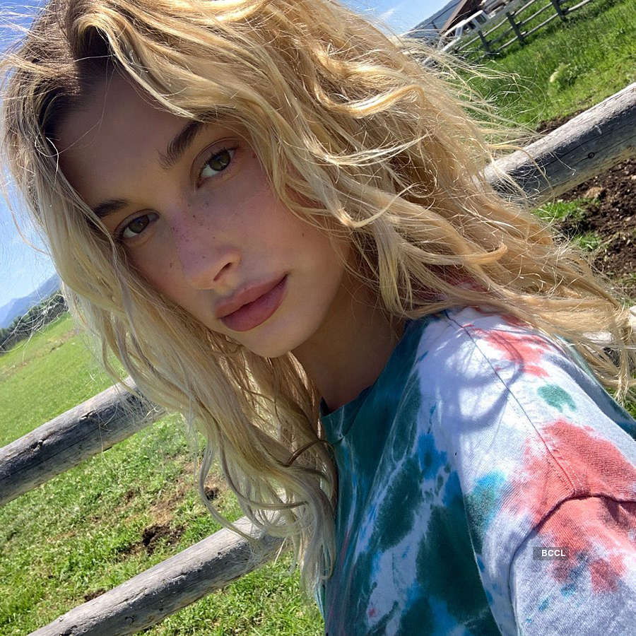 Hailey Bieber ups the glam quotient with her alluring pictures