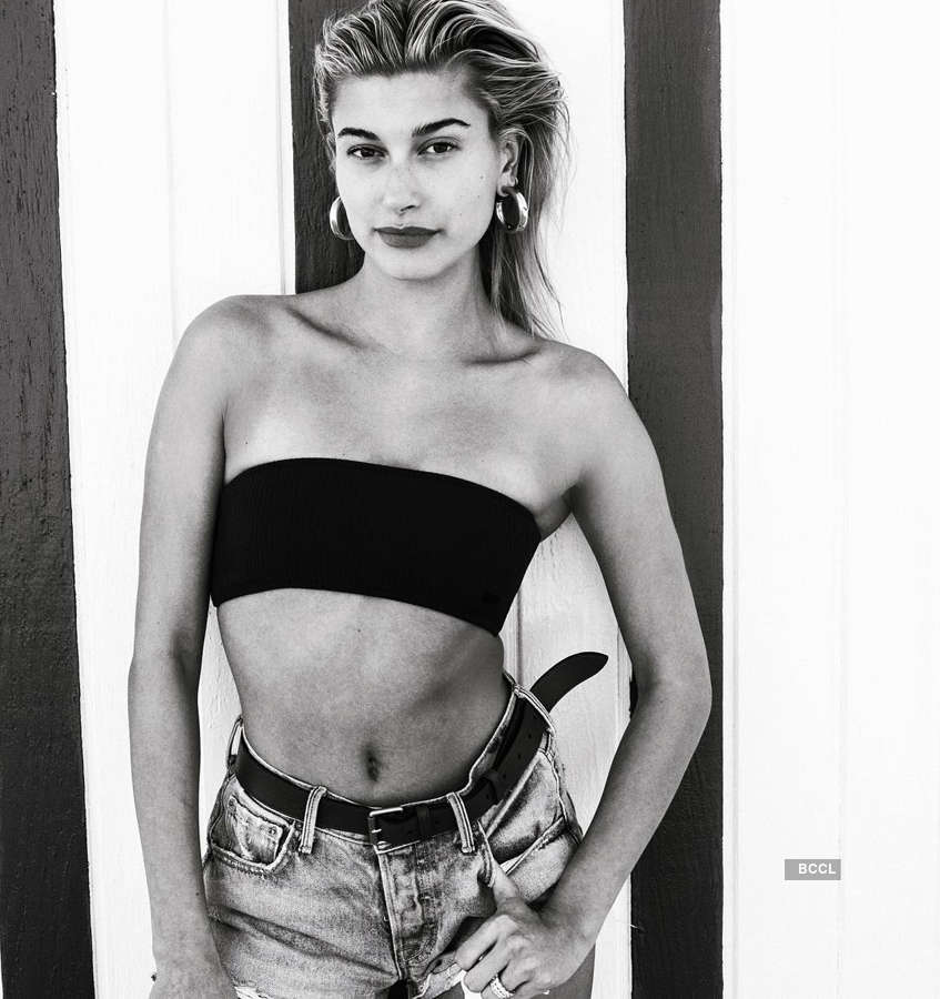 Hailey Bieber ups the glam quotient with her alluring pictures