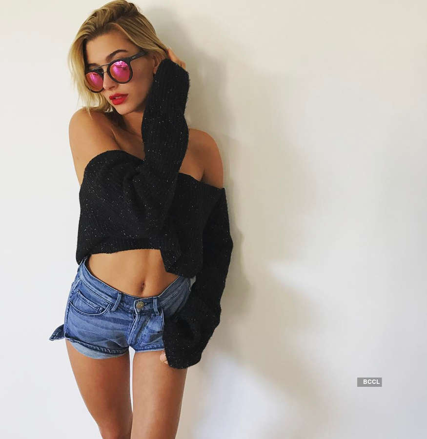 Hailey Bieber ups the glam quotient with her alluring pictures