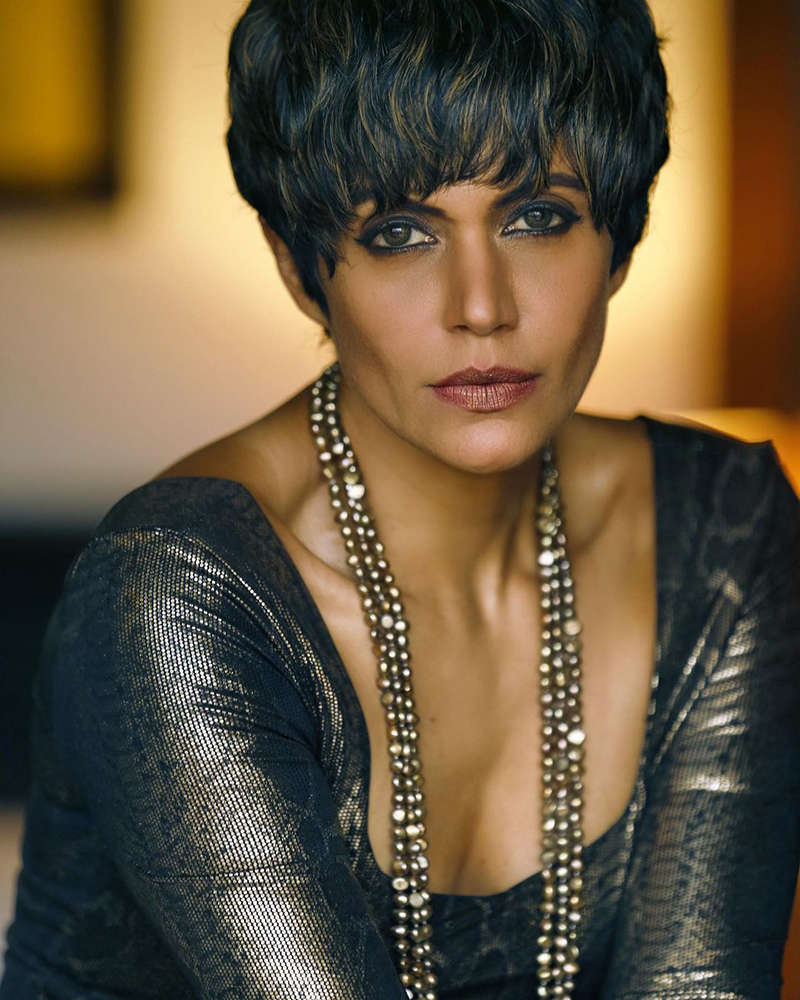 Mandira Bedi adopts a baby girl, shares candid photos