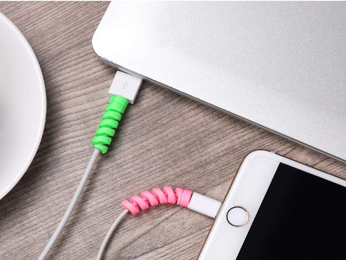 Cable Protectors To Save Your Chargers And Wires From Dirt, Tangles And Breakage