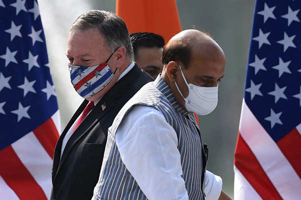 US Secretary Mike Pompeo visits India