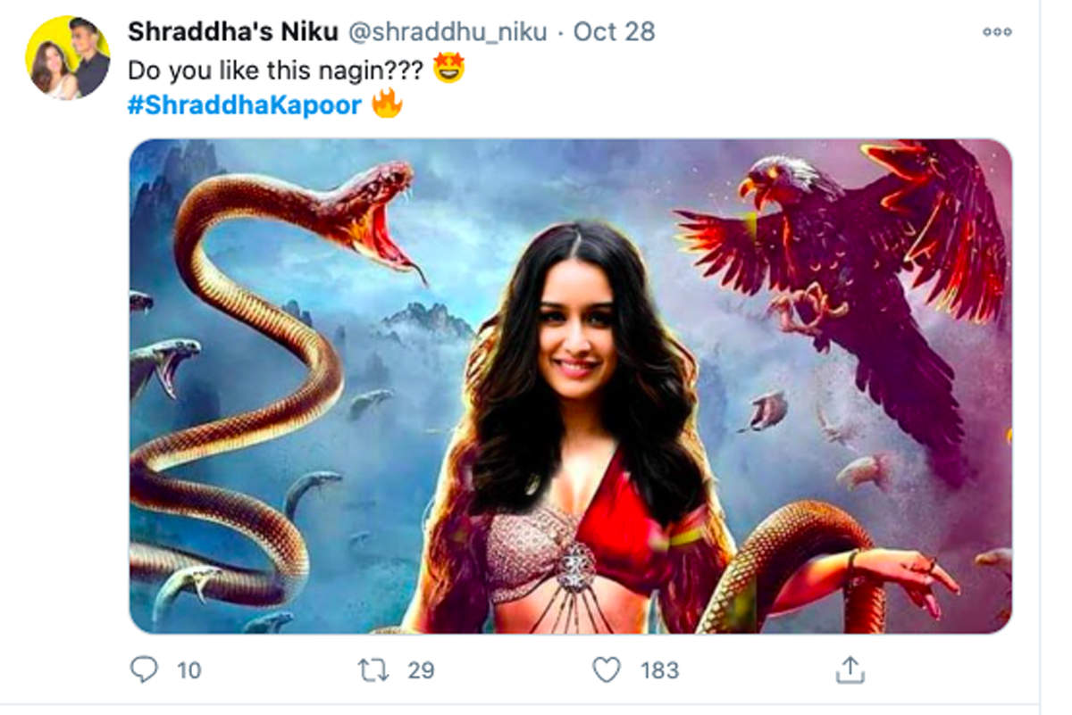 Hilarious memes of Shraddha Kapoor after she signed Naagin trilogy