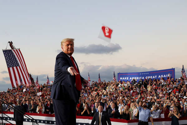 Best pictures from 2020 US presidential election campaign