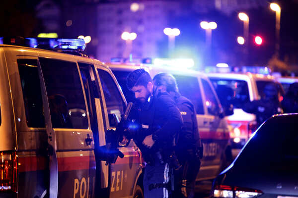 5 dead, 15 wounded in Vienna terror attack