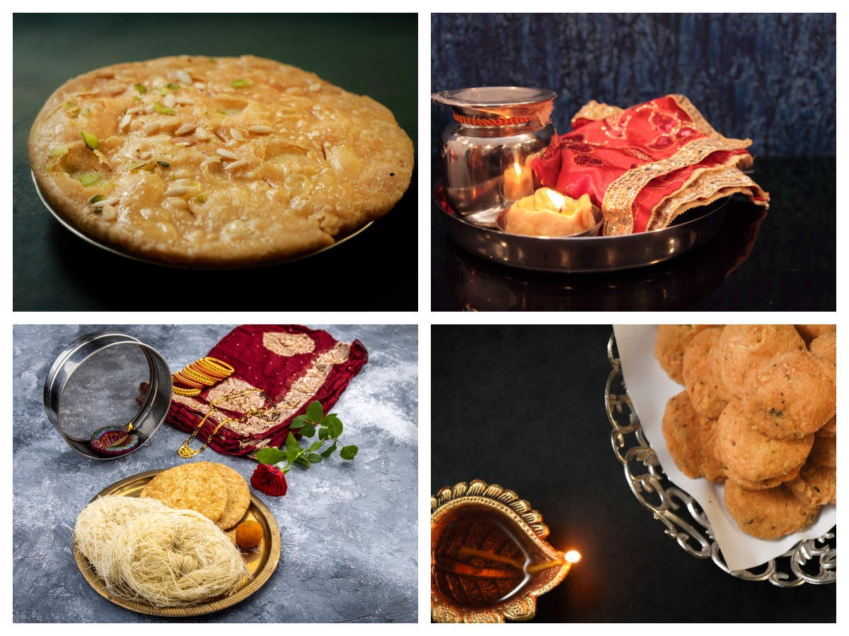 Meethi Mathri Recipe: How to make Meethi Mathri Recipe for Karwa Chauth at  Home
