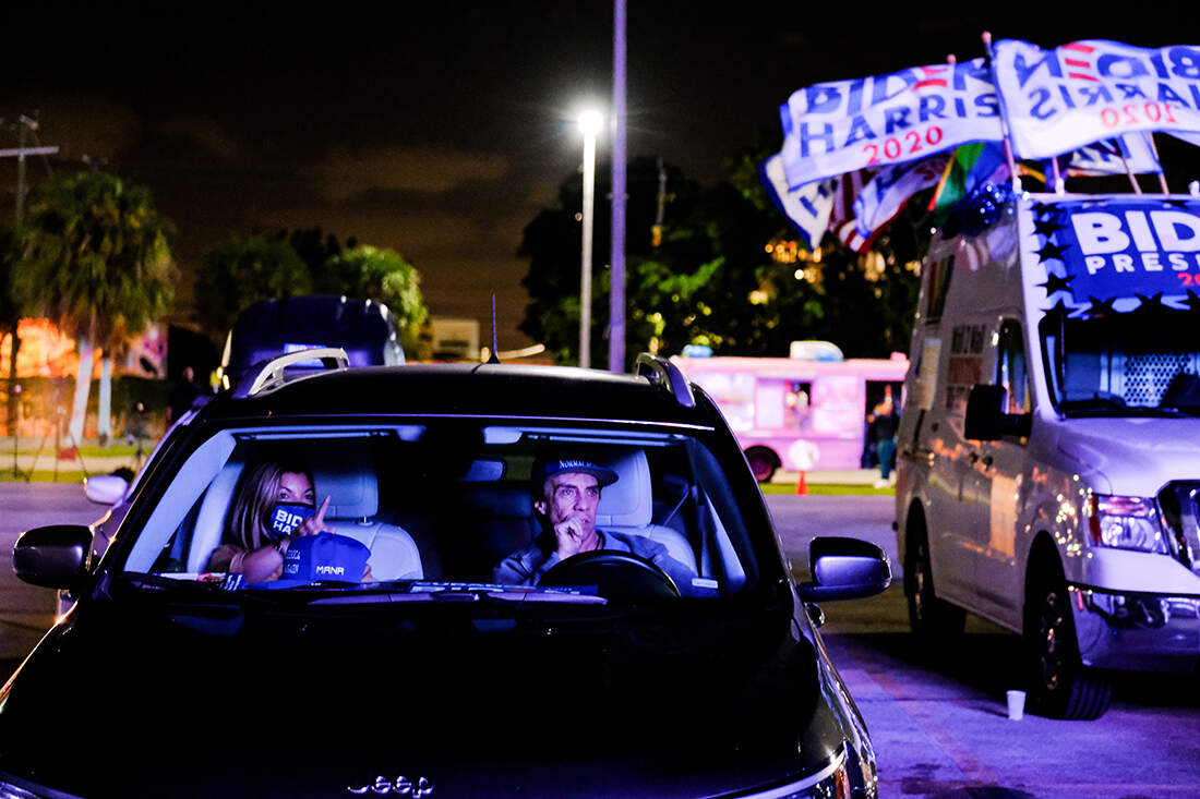 Americans await election results