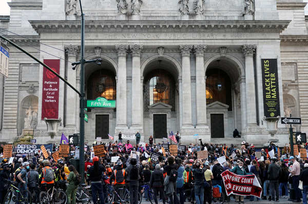 US Elections: Thousands rally to 'protect the vote'