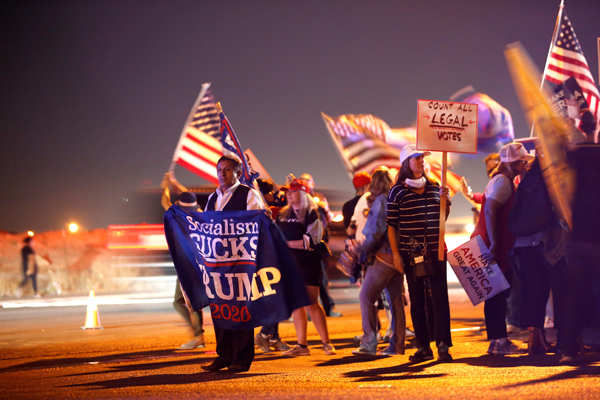 US Elections: Protests erupt across America