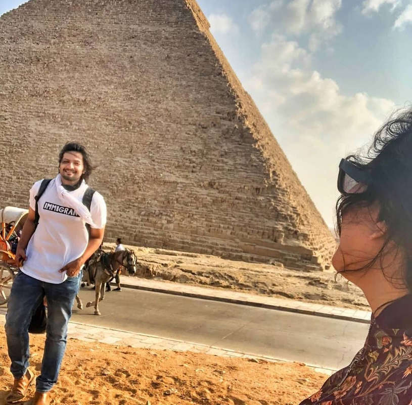 Richa Chadha holidays in Egypt with her ‘Best travel partner’ Ali Fazal
