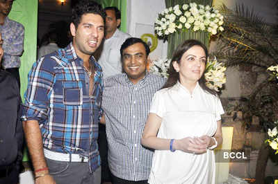 Yuvraj Singh's success bash