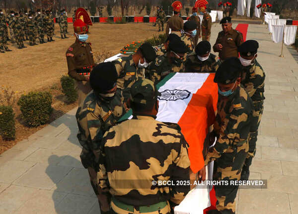 Wreath laying ceremony of BSF jawan held in Srinagar