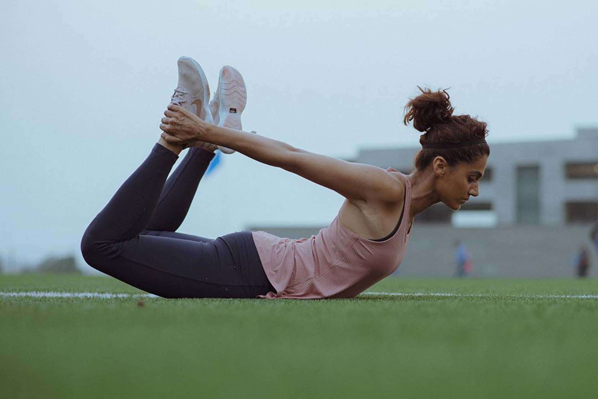 Taapsee Pannu shares pictures of her intense workout for upcoming film 'Rashmi Rocket'