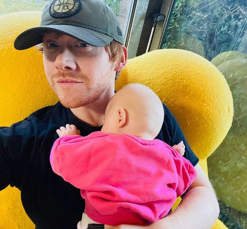 'Harry Potter' star Rupert Grint makes Instagram debut, shares adorable first photo with daughter