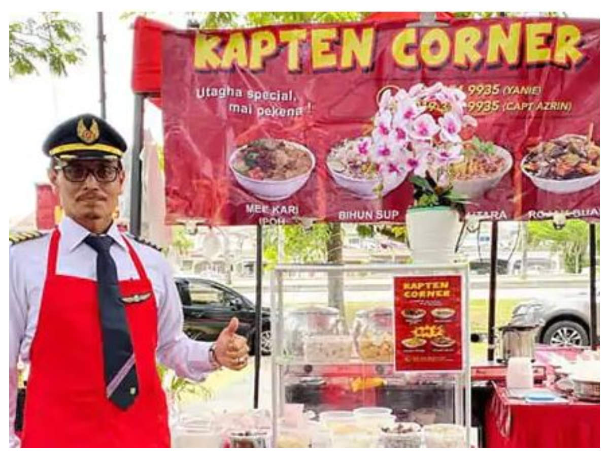 Kapten Corner: Pandemic crisis turns a Malaysian Pilot into a foodpreneur