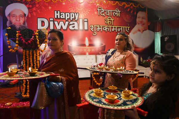 Diwali celebrated with religious fervour