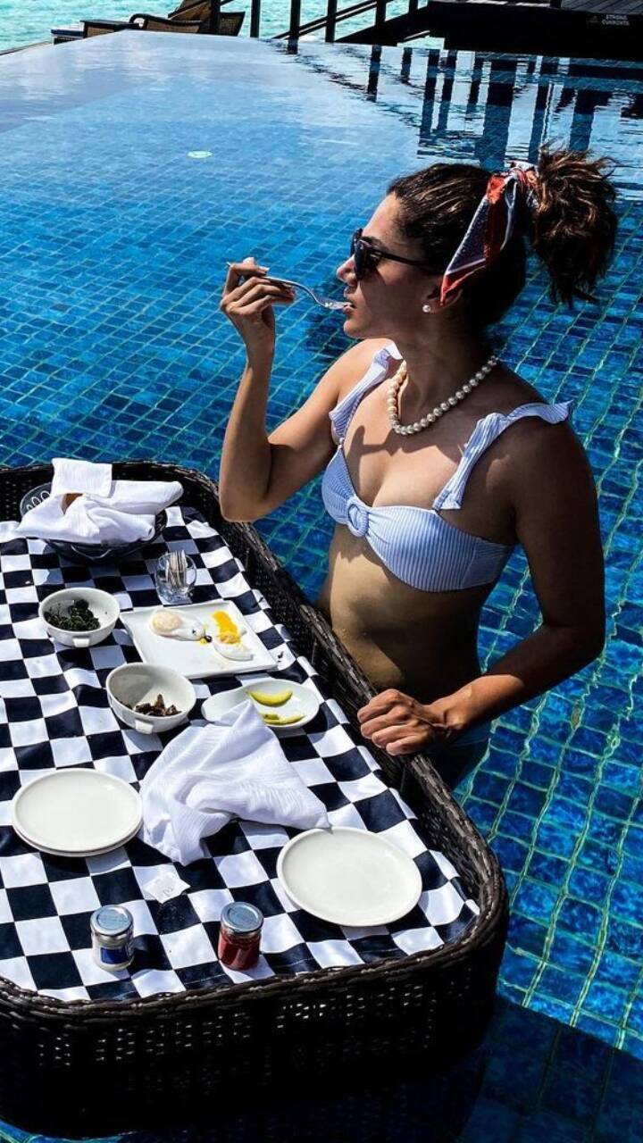 Celebs who jetted off to the Maldives post lockdown | Times of India