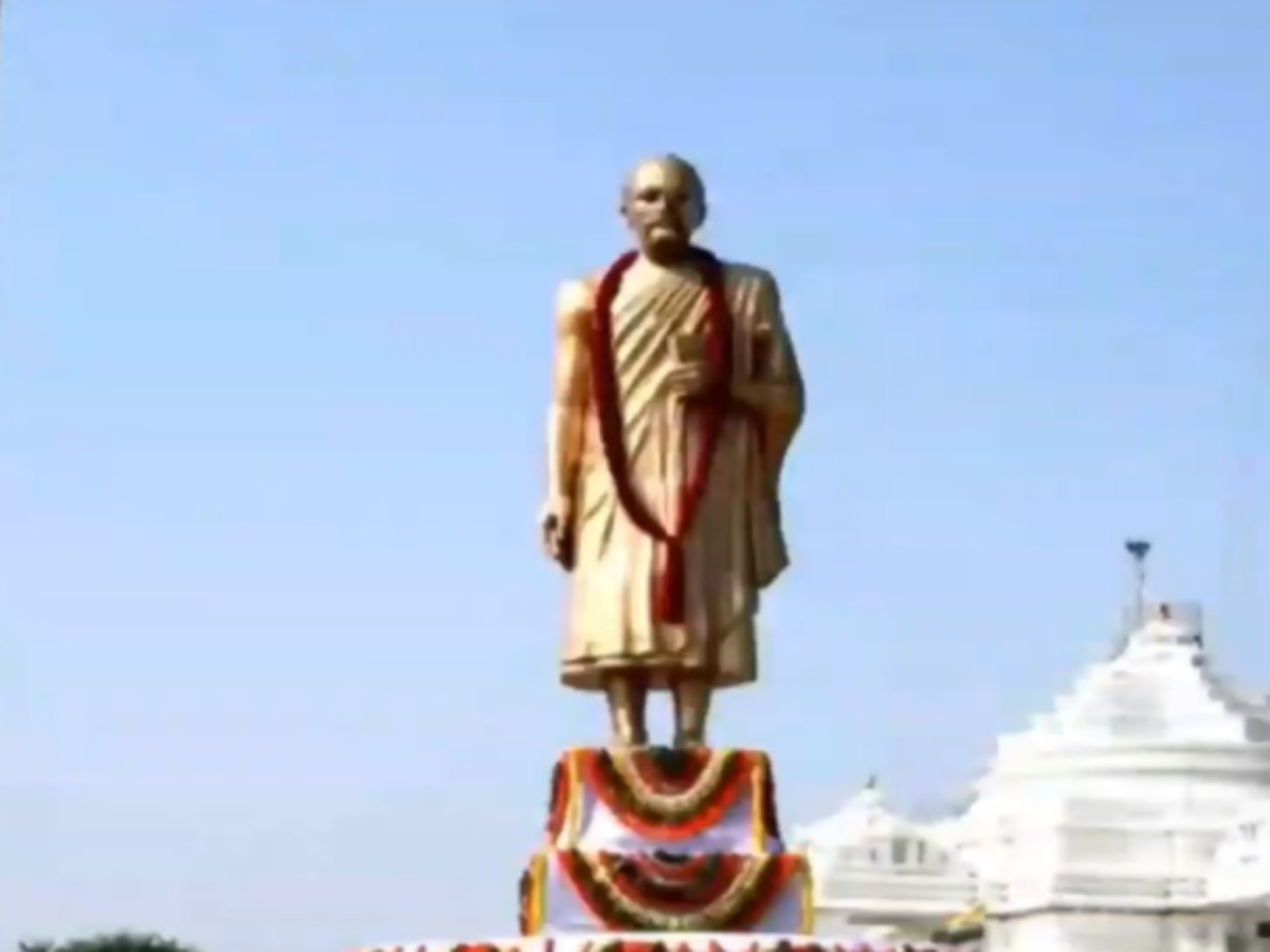 Statue of Peace is now in Rajasthan;  PM Modi unveiled it