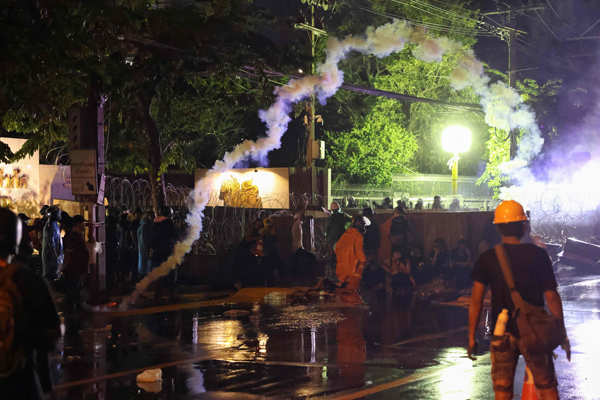 Violent protests leave at least 55 injured in Thailand