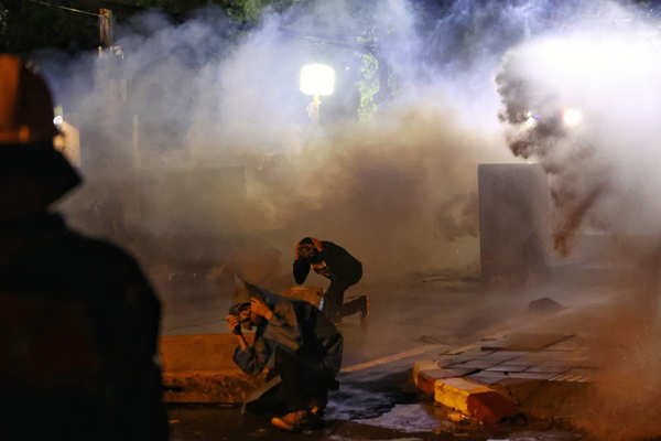 Violent protests leave at least 55 injured in Thailand