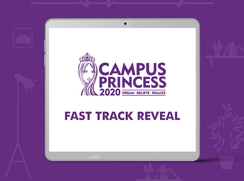 Exclusive unveiling of Campus Princess Fast-Track winners to VLCC Femina Miss India 2020