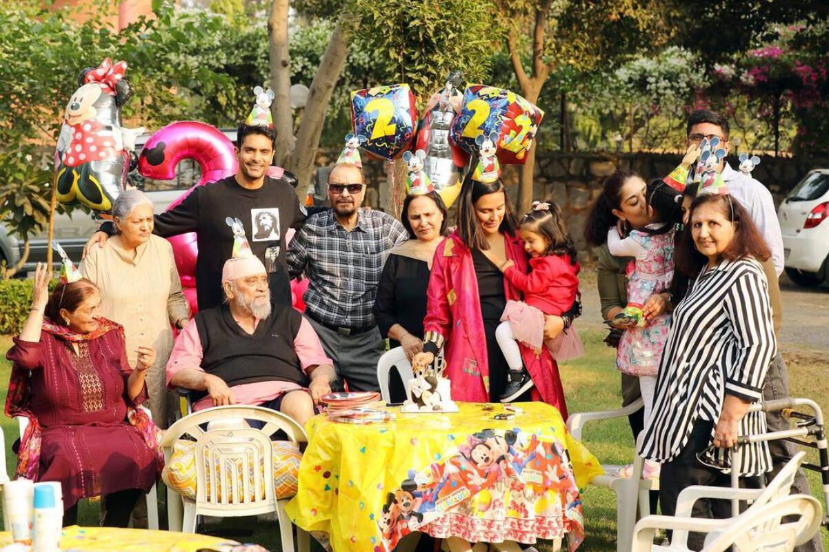 Inside pictures from Neha Dhupia's daughter Mehr&rsquo;s &lsquo;Mickey and Minnie&rsquo; themed birthday party