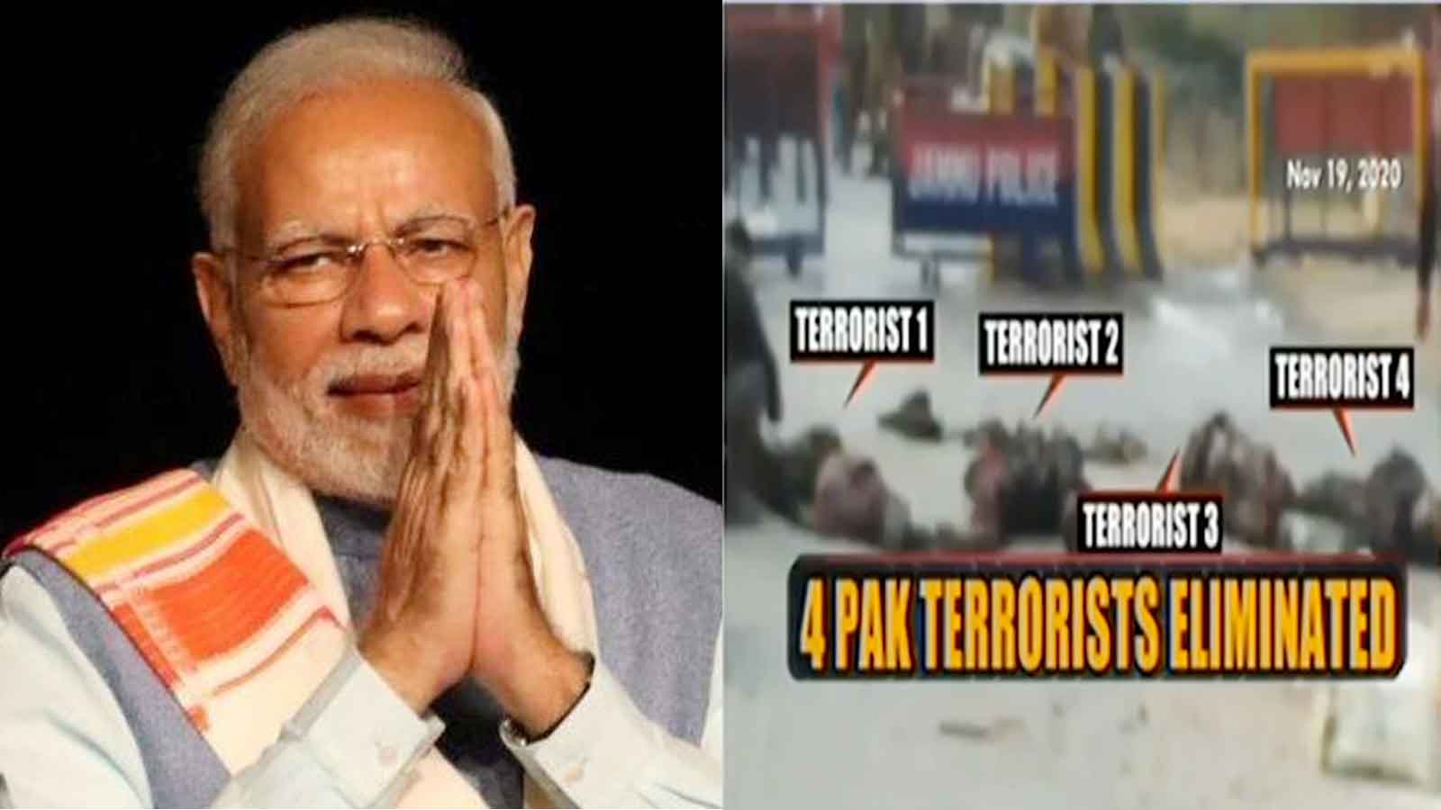 PM Modi lauds security forces for thwarting nefarious plot of Pak-based terror outfit JeM