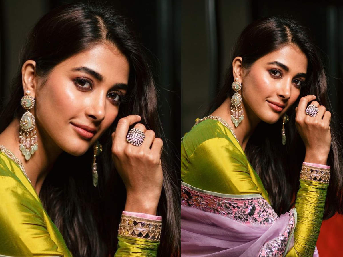 Pooja Hegde's colour block kurta is a trend you need to try this season ...