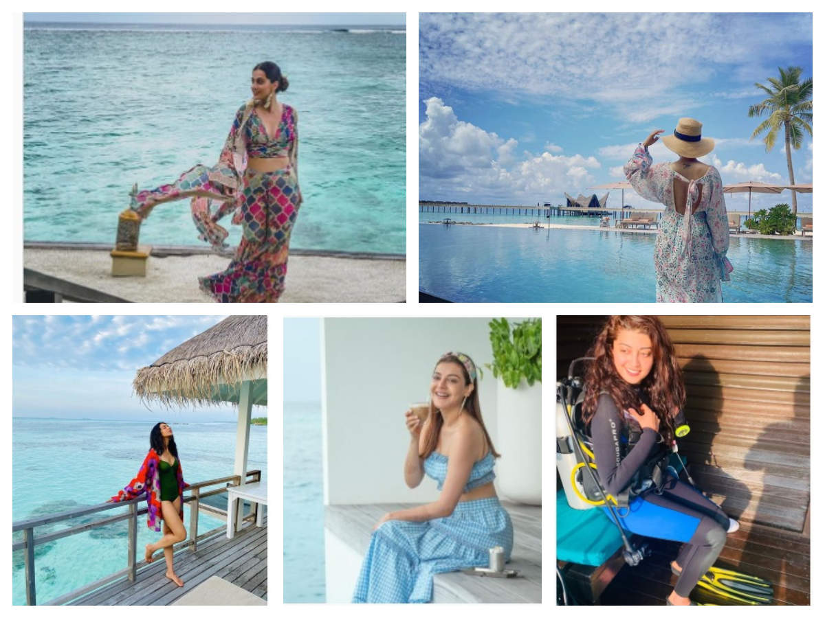 From Taapsee to Kajal and Samantha, Kollywood actresses find the Maldives  irresistible | The Times of India