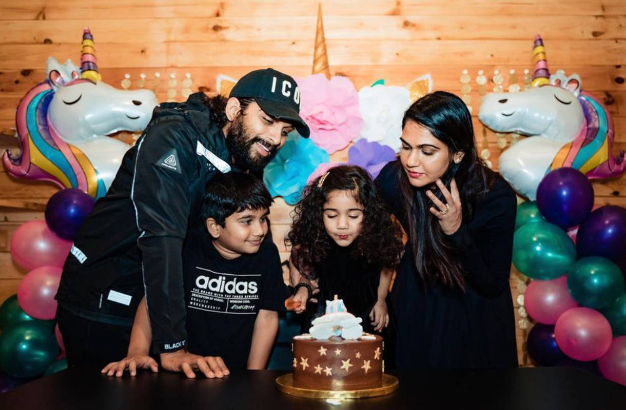 Inside pictures from Allu Arjun’s daughter Allu Arha’s grand birthday party