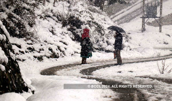 Kashmir Valley receives fresh snowfall