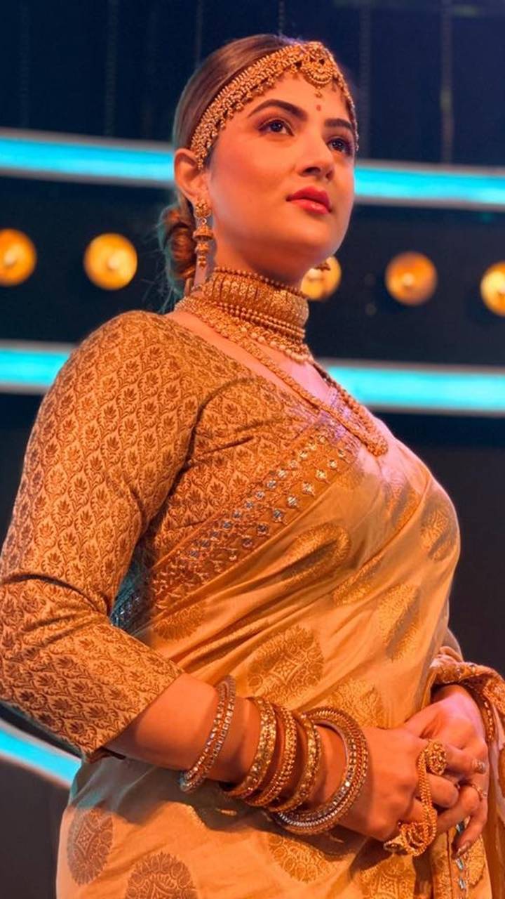 srabonti chatterjee in saree