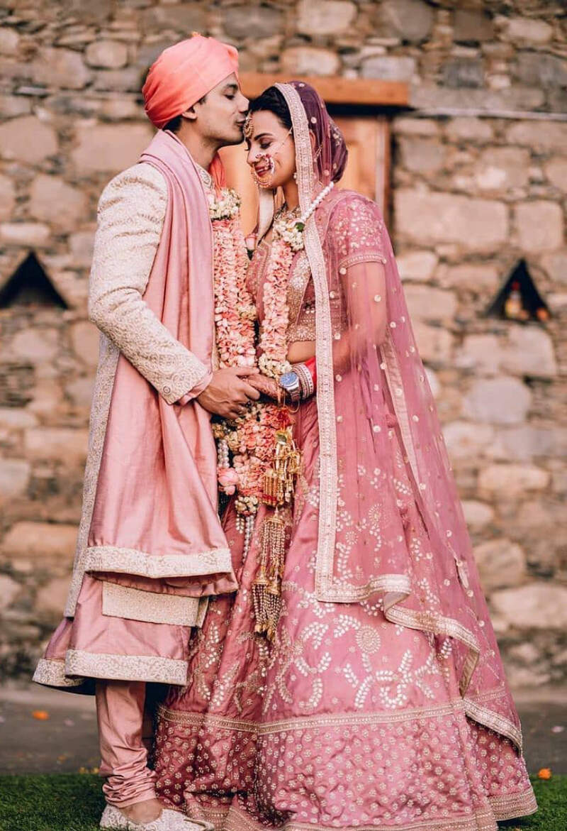 Lovely pictures from Priyanshu Painyuli and Vandana Joshi&rsquo;s intimate wedding ceremony