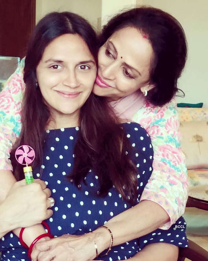Grandparents Hema Malini and Dharmendra are 'overjoyed' as Esha Deol's sister Ahana Deol welcomes twin girls