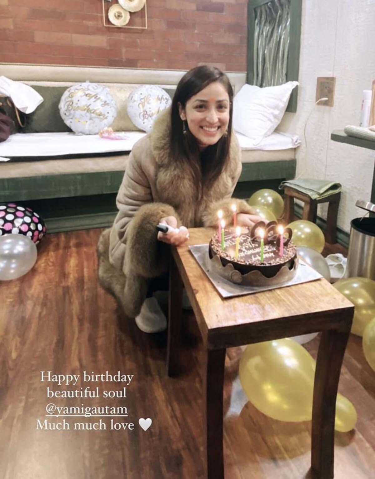 Exciting inside pictures from Yami Gautam's birthday party in Himachal Pradesh