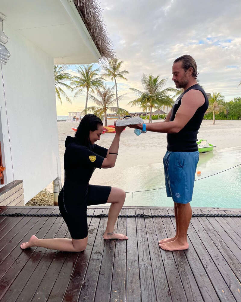 Sonakshi Sinha&rsquo;s Maldives vacation pictures may give you major FOMO!