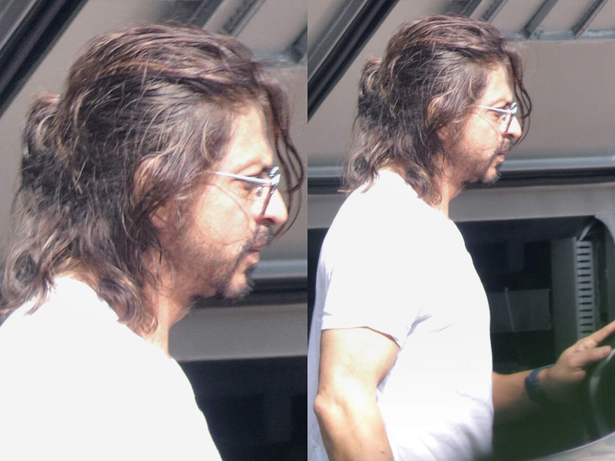 The Badshah is back! Shah Rukh Khan's long hair look is so HOT | The Times  of India