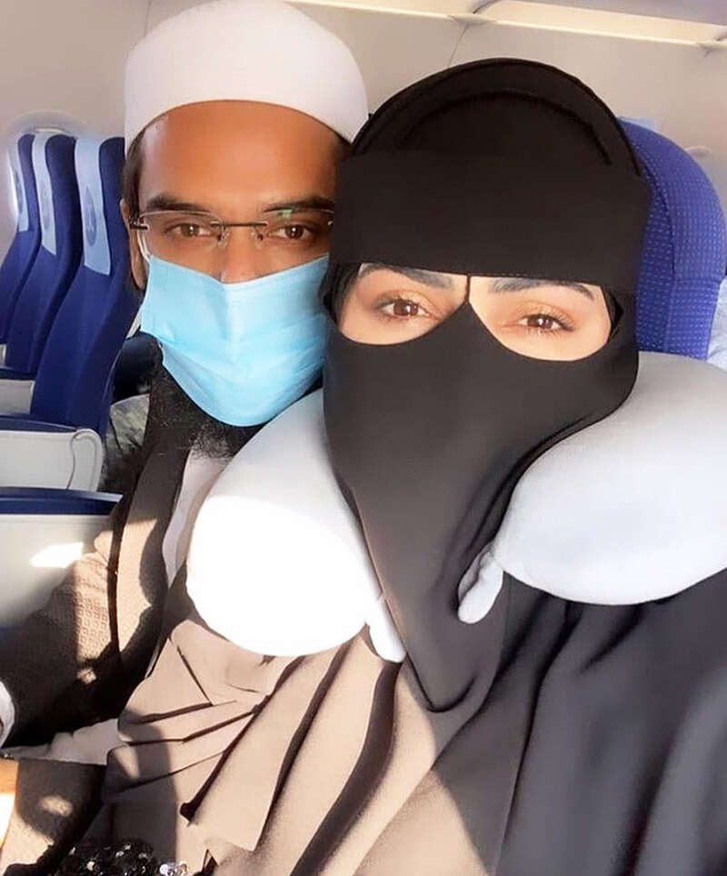 Unmissable romantic pictures from Sana Khan's honeymoon