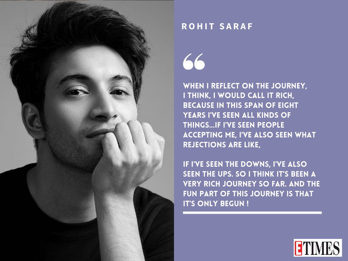 #AgainstAllOdds! Rohit Saraf: With rejections I realised, the world ...