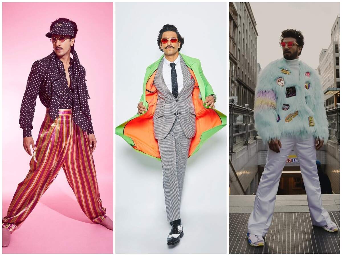 10 years of Ranveer Singh: Times when the actor redefined fashion with his  quirky and funky style statements | The Times of India