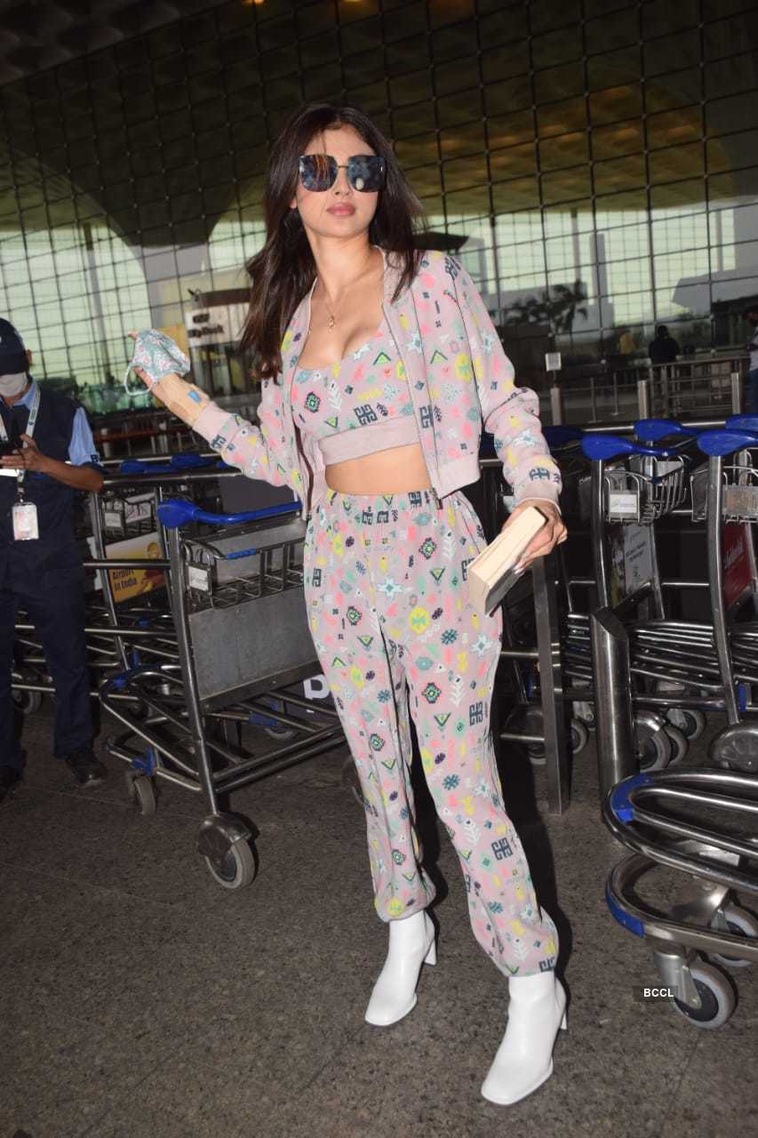 , Photos: Mouni Roy opts for stylish co-ords as she gets papped at the Mumbai airport &#8211; Times of India, Indian &amp; World Live Breaking News Coverage And Updates
