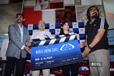 Soha, Anurag & Shyam unveil Cinema Card