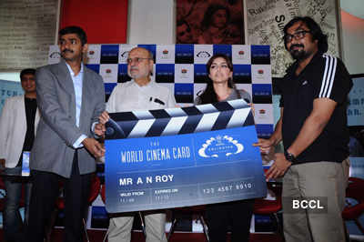 Soha, Anurag & Shyam unveil Cinema Card